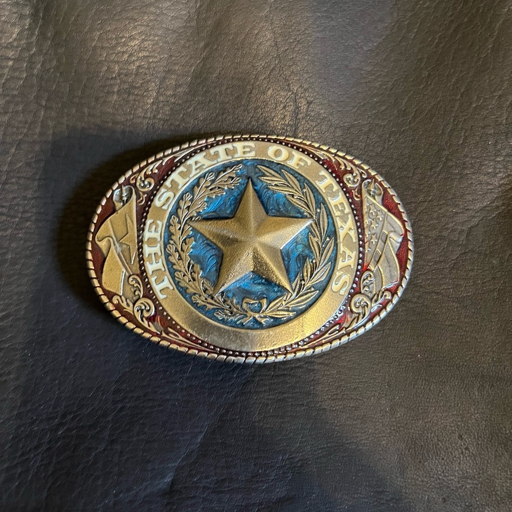 Limited Edition 1981 - Texas State Belt Buckle with Star Emblem